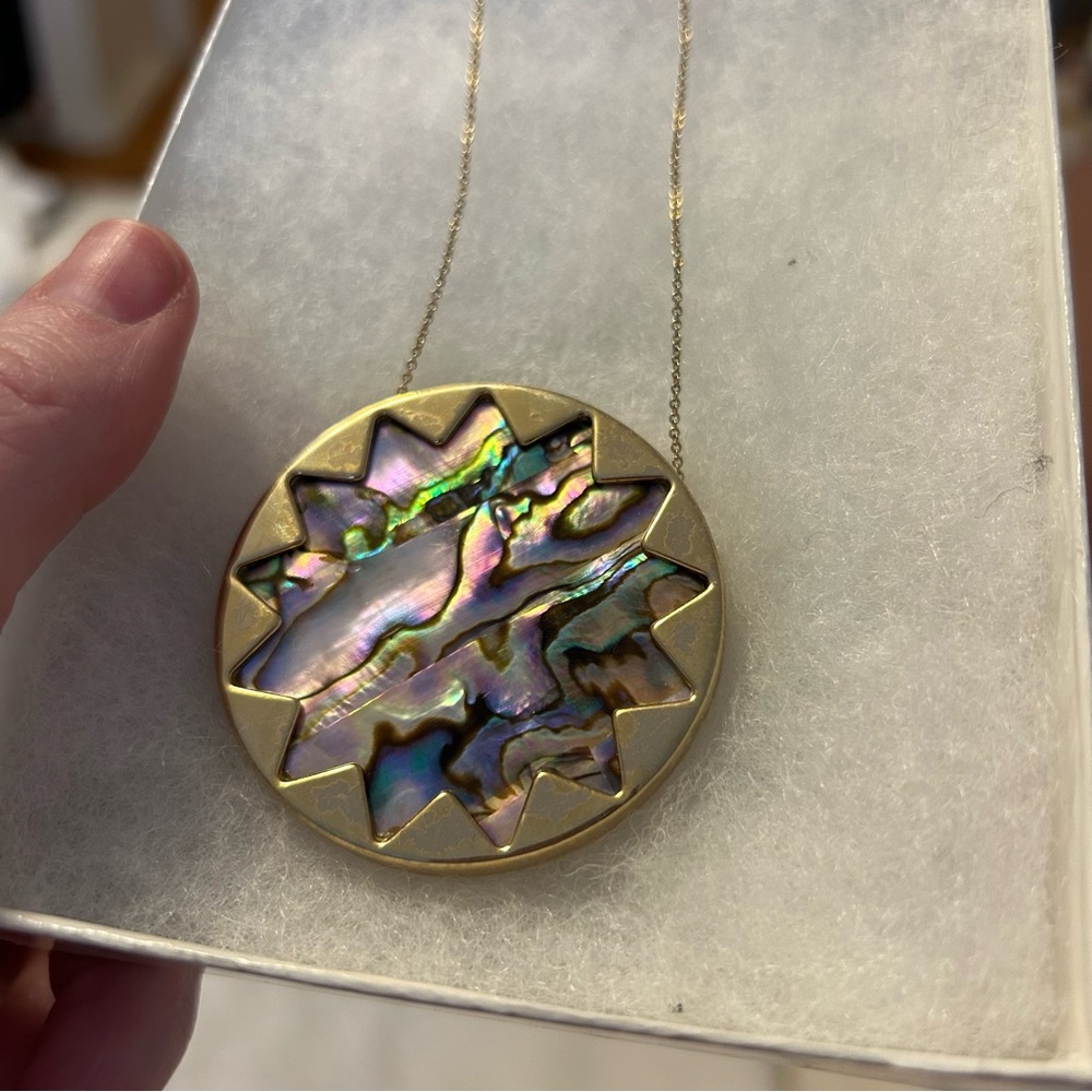 House of Harlow Gold Starburst Pendant Necklace